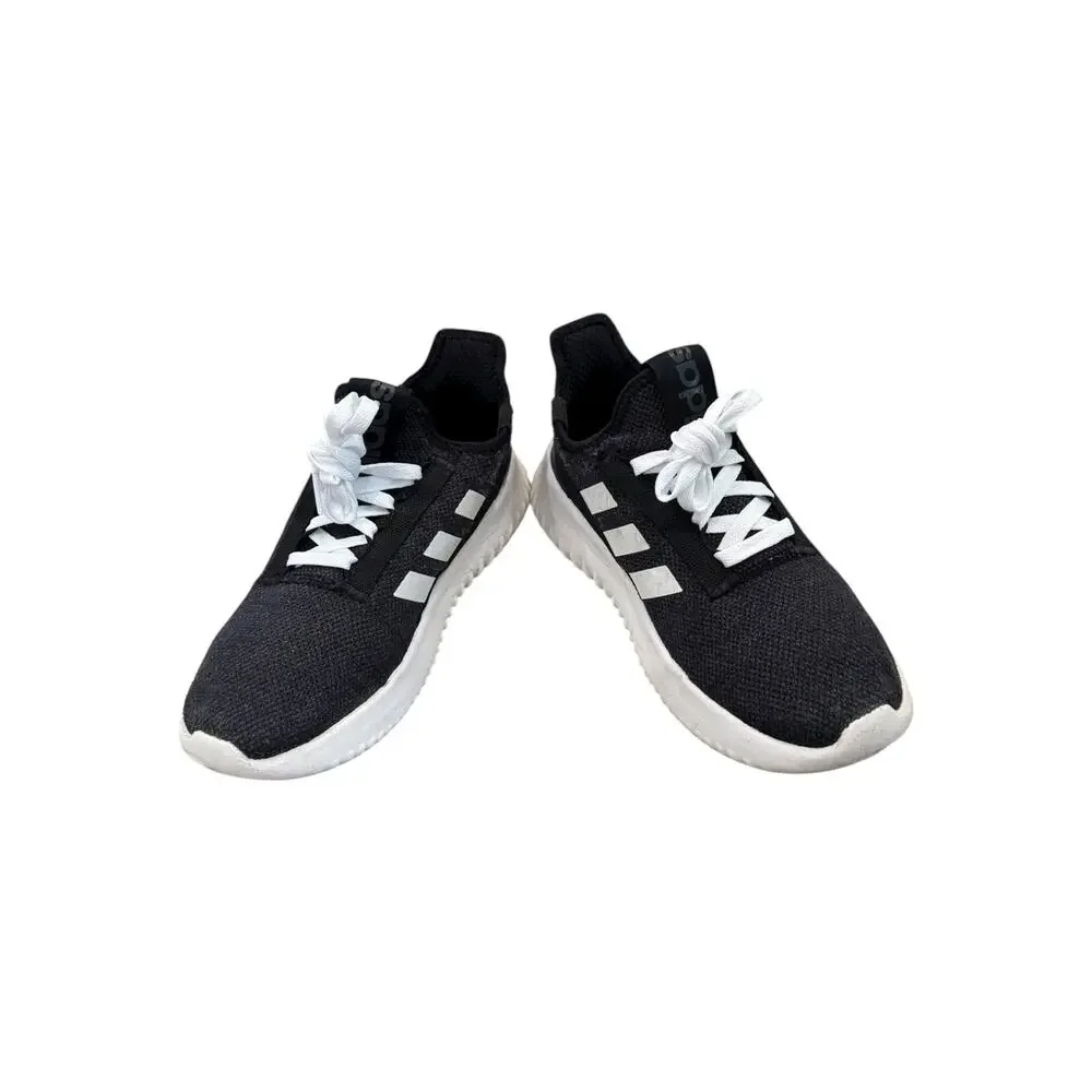 adidas Cloudfoam Running Shoes Black White Orange Women’s US 6 Q47215